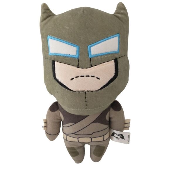 Batman VS Superman Armored Plush Phunny Kid Robot Loot Crate Gray Stuffed Toy - Picture 3 of 16